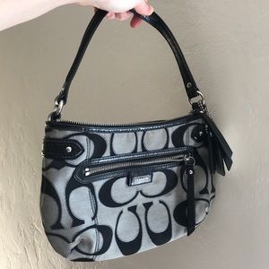 Coach Daisy Outline Signature Metallic F23946